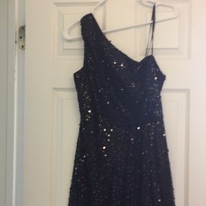 Black Sequin Max and Cleo Dress